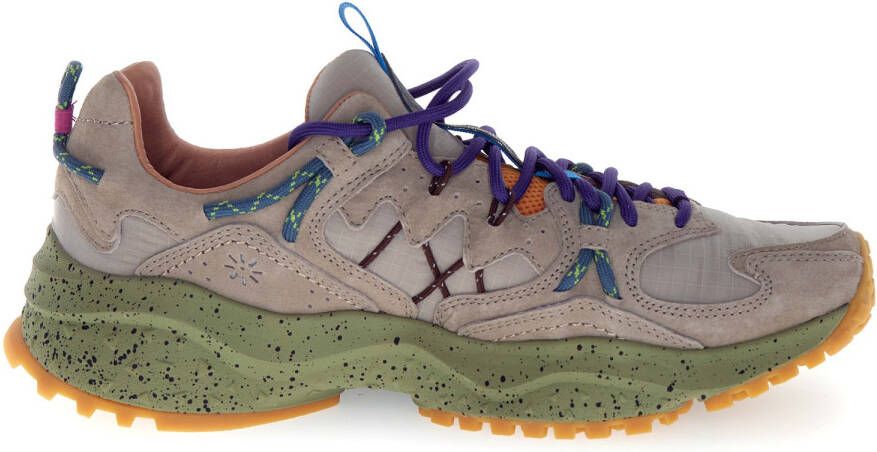 Flower Mountain Grijze Sneakers met Kurken Binnenzool - Foto 2