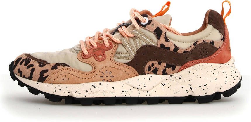 Flower Mountain Lage Sneakers YAMANO 3 2017818 27-1E53 BEIGE MILK LIGHT BROWN - Foto 6