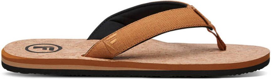 The Foamlife Mully Cork Sandalen zwart