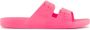 Freedom Moses Slippers Slides Vegan Happy Fuchsia - Thumbnail 3