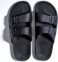Freedom Moses slippers zwart Kunststof Effen 36 37 - Thumbnail 3