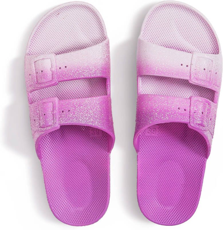 Freedom Moses Basic Sandalen purper roze