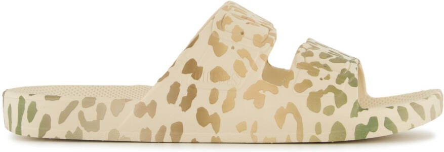 Freedom Moses Slippers Felina 2 Stone Leopard Beige Meisjes - Foto 2