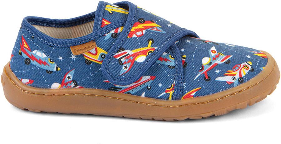 Froddo Kid's Barefoot Slippers Pantoffels blauw