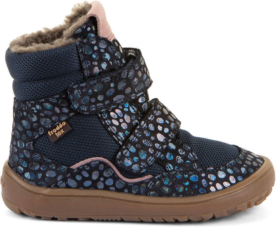 Froddo Kid's Barefoot Tex Winter Winterschoenen blauw