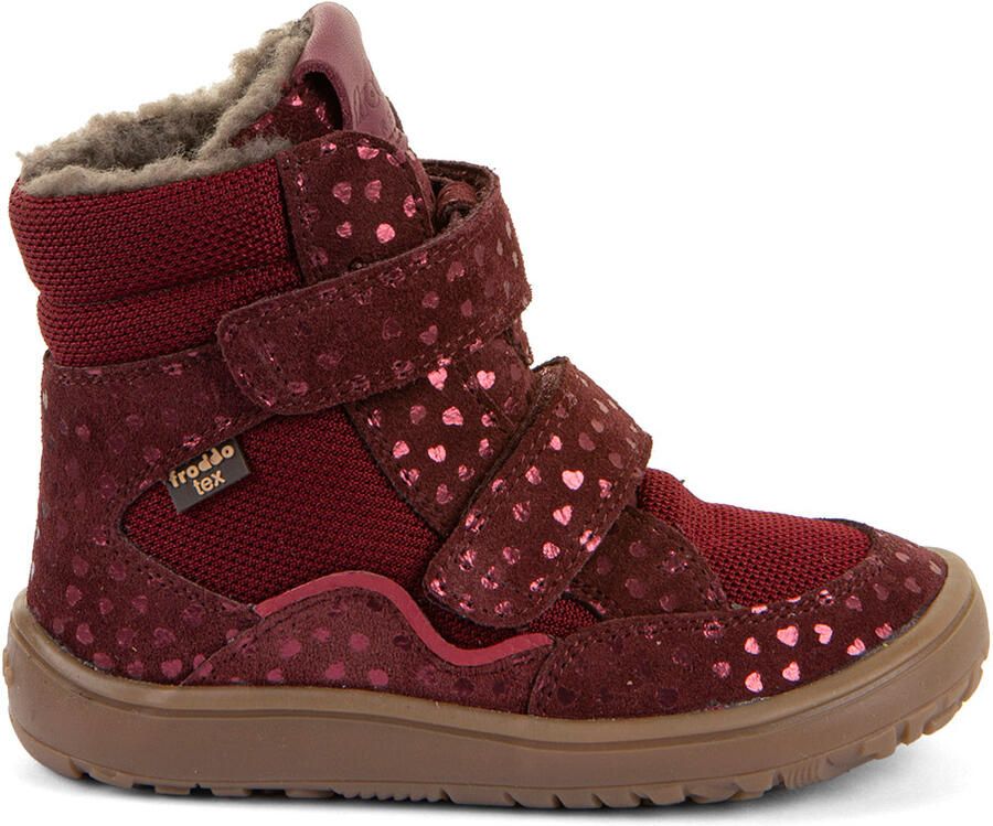 Froddo Kid's Barefoot Tex Winter Winterschoenen rood
