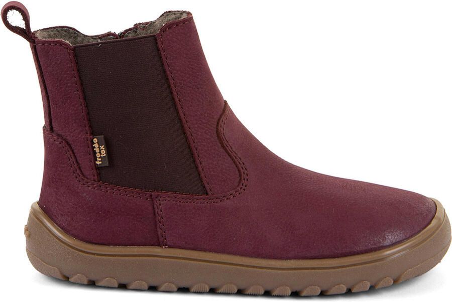 Froddo Women's Barefoot Up Chelys Tex Wool Winterschoenen rood bruin