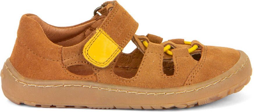 Froddo Kid's Barefoot Elastic Sandal Sandalen beige oranje
