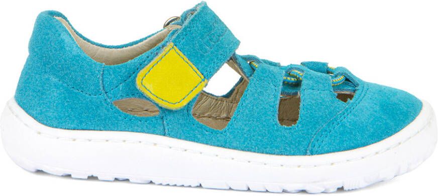 Froddo Kid's Barefoot Elastic Sandal Sandalen turkoois wit