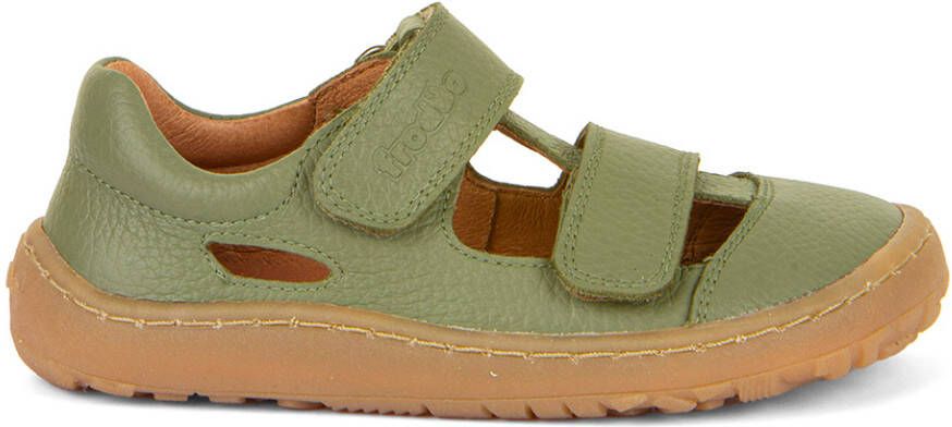 Froddo Kid's Barefoot Sandal Sandalen olijfgroen beige
