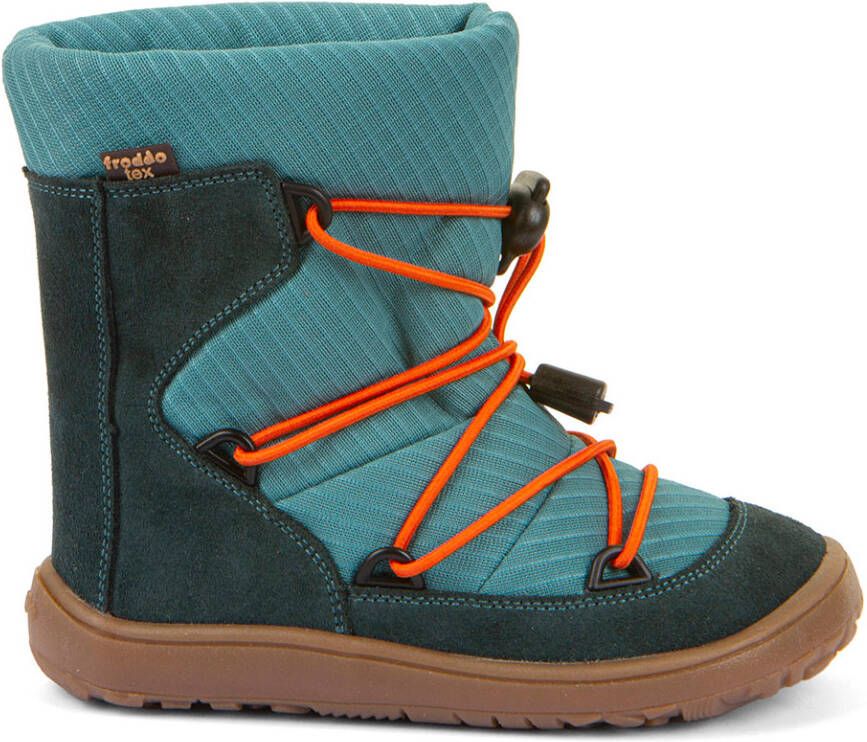 Froddo Kid's Barefoot Tex Track Wool Winterschoenen turkoois