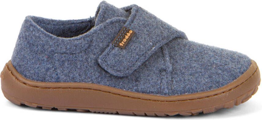 Froddo Kid's Barefoot Wooly Slippers Pantoffels grijs