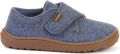 FRODDO Barefoot sloffen voor kinderen BAREFOOT WOOLY jeansblauw - Grijs