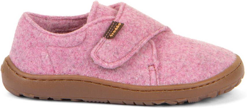 Froddo Kid's Barefoot Wooly Slippers Pantoffels roze