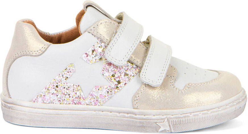 Froddo Kid's Dolby Vrijetijdsschoenen wit gold