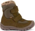 Froddo Kid's Linz Wool Tex High Winterschoenen bruin - Groen
