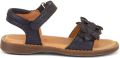 FRODDO Leren sandalen voor meisjes LORE FLOWERS blauw - Bruin