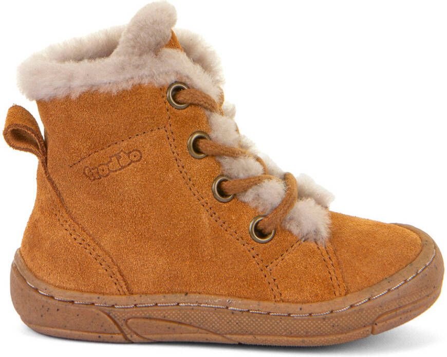 Froddo Kid's Minni Suede Laces Winterschoenen bruin