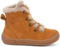 FRODDO MINNI SUEDE LACES laarzen voor kinderen karamel - Bruin