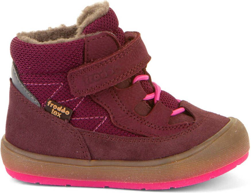 Froddo Kid's Ollie Lumi Tex Wool Winterschoenen rood