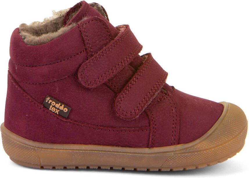 Froddo Kid's Ollie Wool Tex Winterschoenen rood