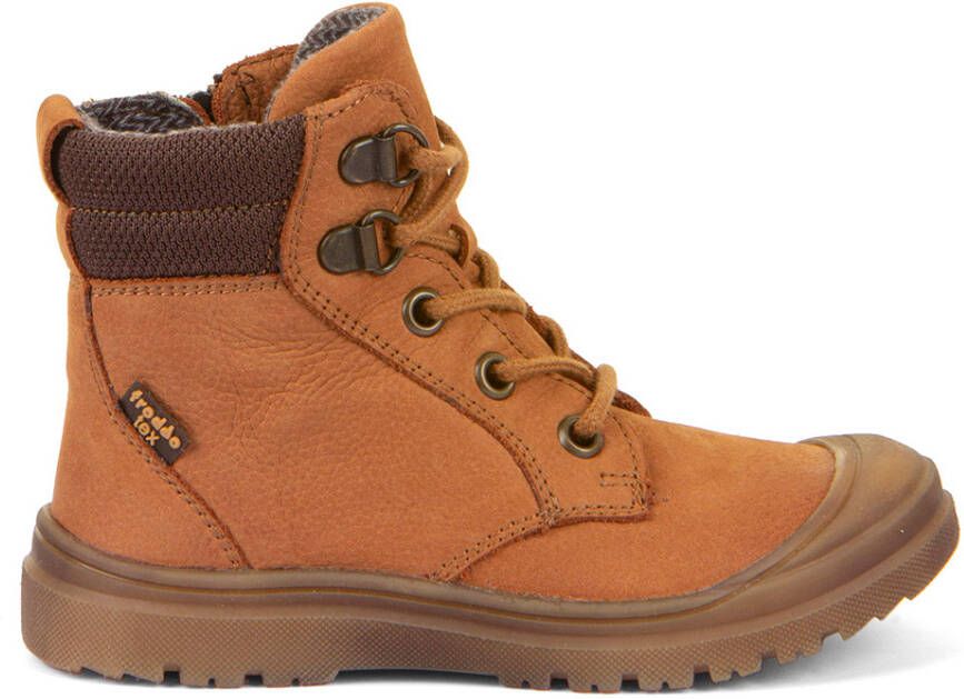 Froddo Kid's Tylas Tex Laces Hoge schoenen cognac
