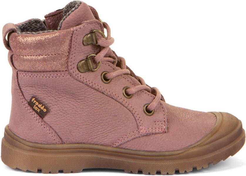 Froddo Kid's Tylas Tex Laces Hoge schoenen pink