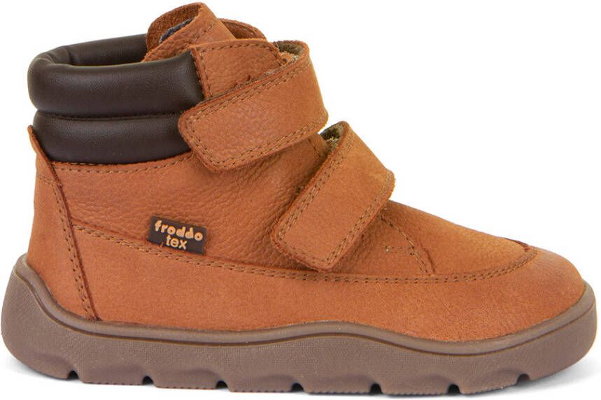 Froddo Kid's Zeru Tex Barefoot Barefootschoenen cognac