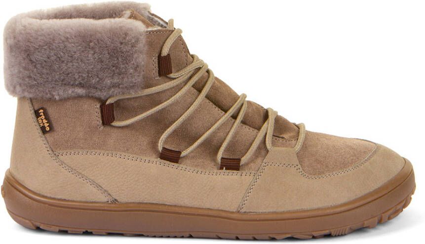 Froddo Women's Barefoot Up Furry Tex Winterschoenen bruin beige