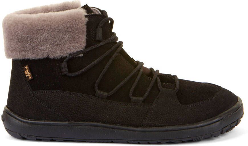 Froddo Women's Barefoot Up Furry Tex Winterschoenen zwart