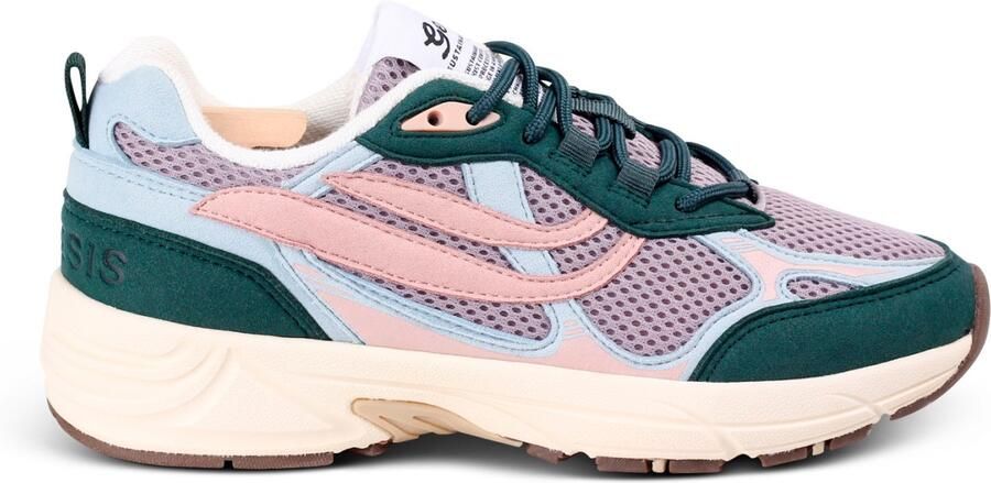 Hüsken Distribution GmbH & Co. KG Genesis 1005967 G-Eco`99 Multi Colour Damessneaker Teal-Sky-Old-Rose - Foto 2