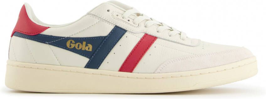 Gola Contact Leather Sneakers beige wit