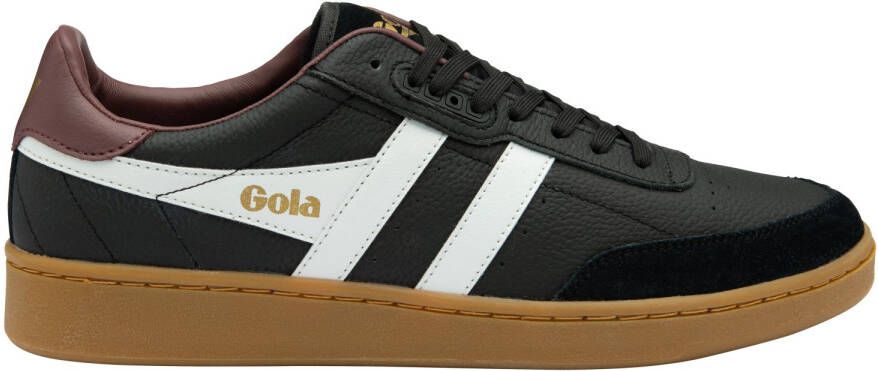 Gola Contact Leather Sneakers zwart bruin