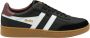 Gola Contact Leather Sneakers zwart bruin - Thumbnail 2