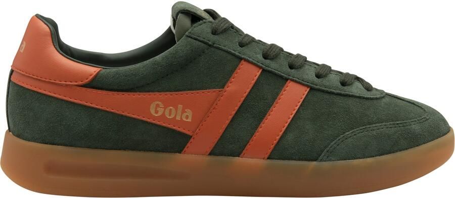 Gola Cyclone Leather Sneakers bruin olijfgroen - Foto 2