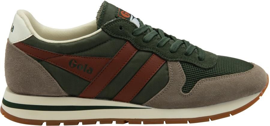 Gola Daytona Sneakers bruin olijfgroen