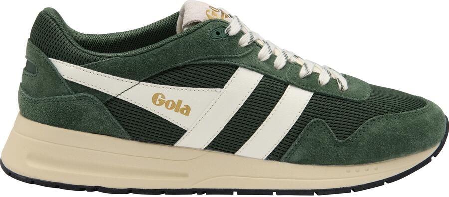 Gola Delta Sneakers beige olijfgroen - Foto 2