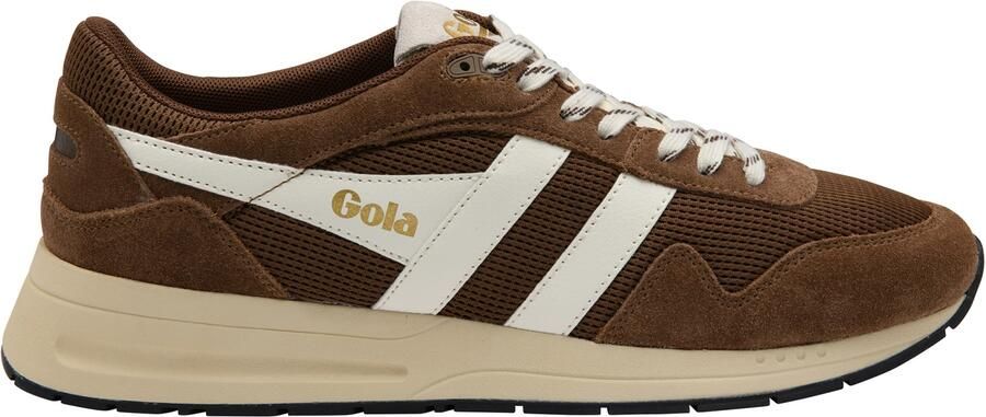 Gola Delta Sneakers bruin beige