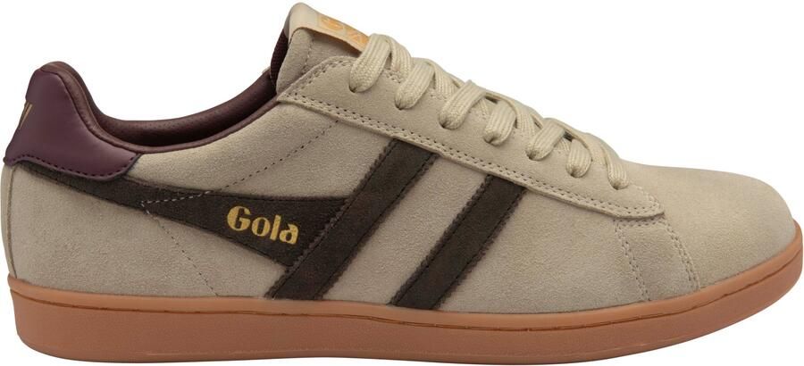 Gola Equipe II Suede Sneakers beige bruin - Foto 2