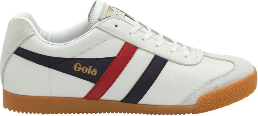 Gola Harrier Leather Sneakers grijs - Foto 2
