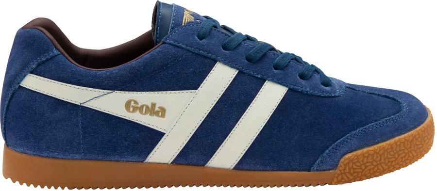 Gola Harrier Suede Sneakers blauw