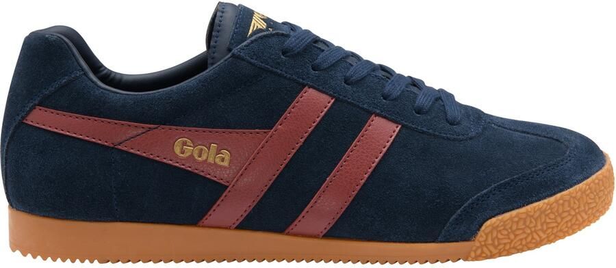 Gola Harrier Suede Sneakers blauw