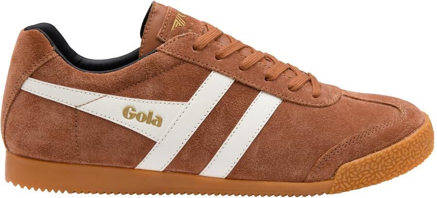 Gola Harrier Suede Sneakers bruin