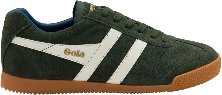 Gola Harrier Suede Sneakers olijfgroen - Foto 2