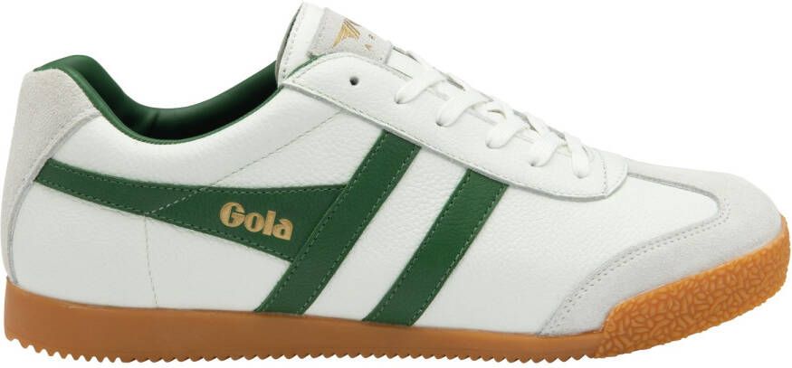Gola Harrier Leather Sneakers wit