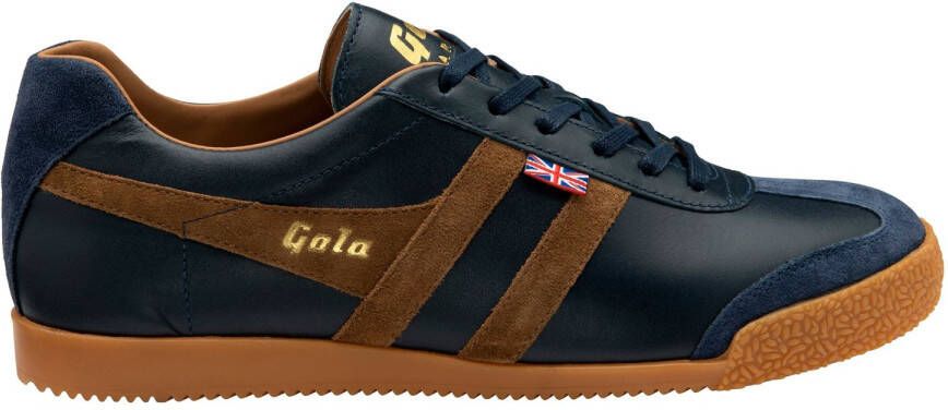 Gola Harrier Mayfair Sneakers bruin zwart