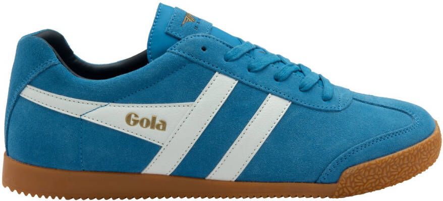 Gola Harrier Suede Sneakers blauw