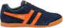 Gola Harrier De sneakers van de manier Mannen Blauwe - Thumbnail 2