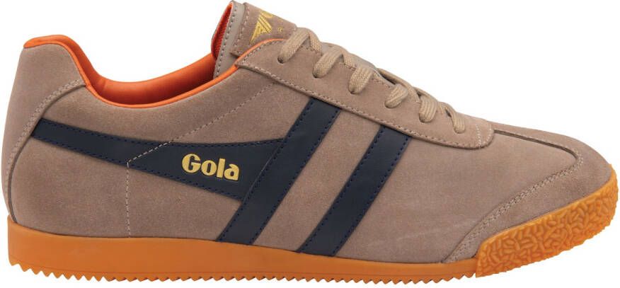 Gola Harrier Suede Sneakers bruin