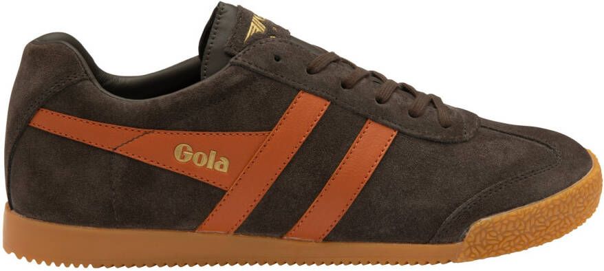 Gola Harrier Suede Sneakers bruin - Foto 2